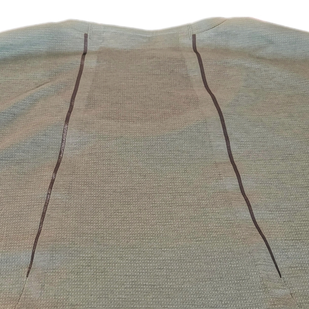 Lululemon \ Fast & Free SS T / XL / Heathered Delicate Mint - Picture 6 of 9